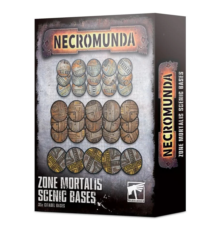 Scenic Bases Zone Mortalis Necromunda Warhammer 40K NIB