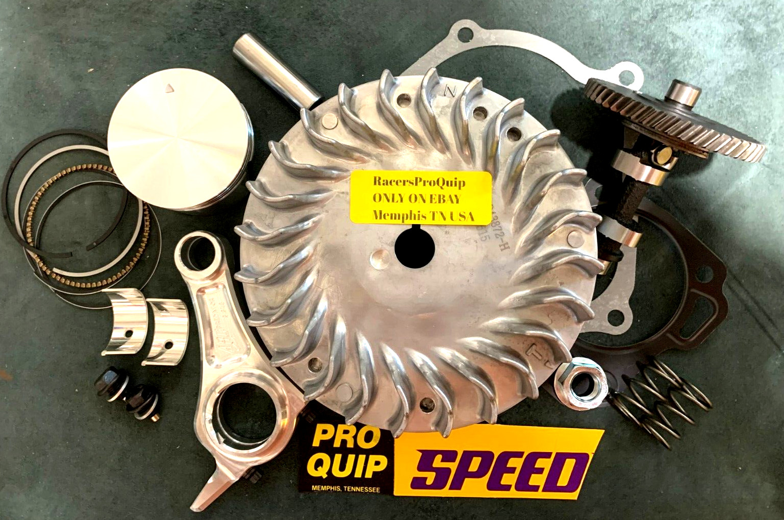 NON-HEMI 212 PREDATOR 6256 Billet Rod, 275 Cam Kit 15hp Bullet Proof Power USA