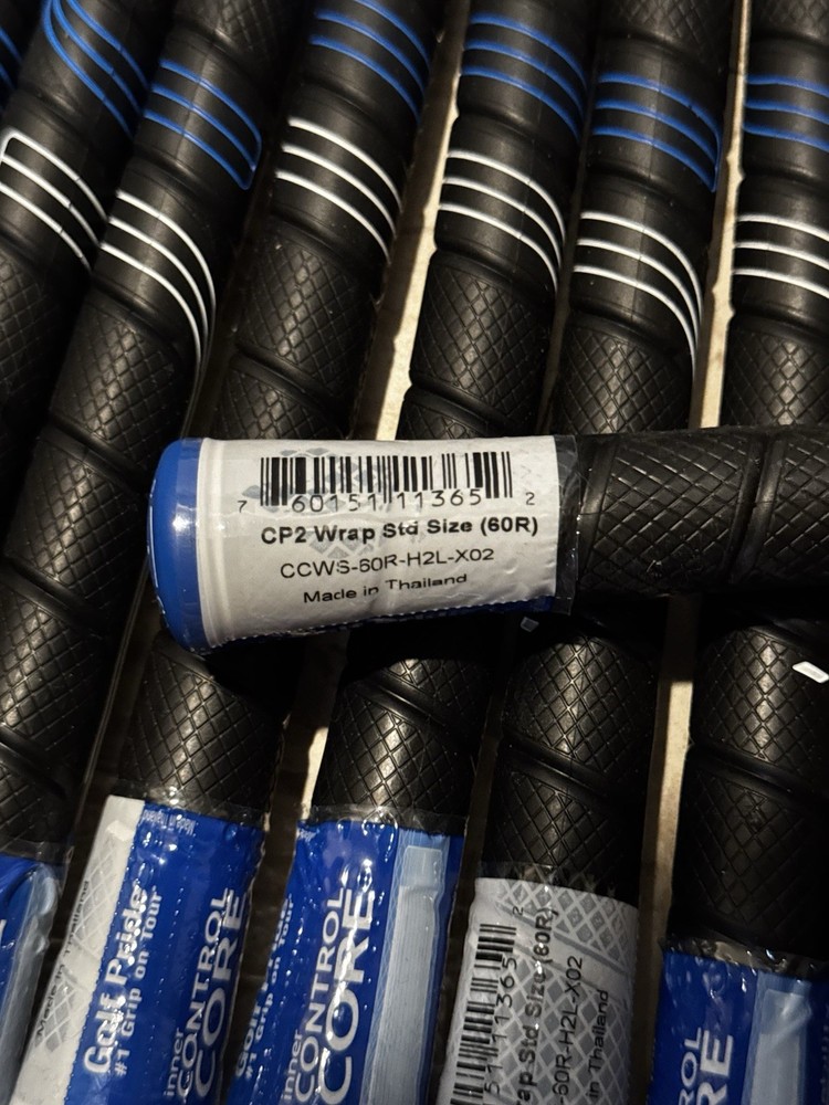 Golf Pride CP2 Wrap Golf Grip - Standard Black