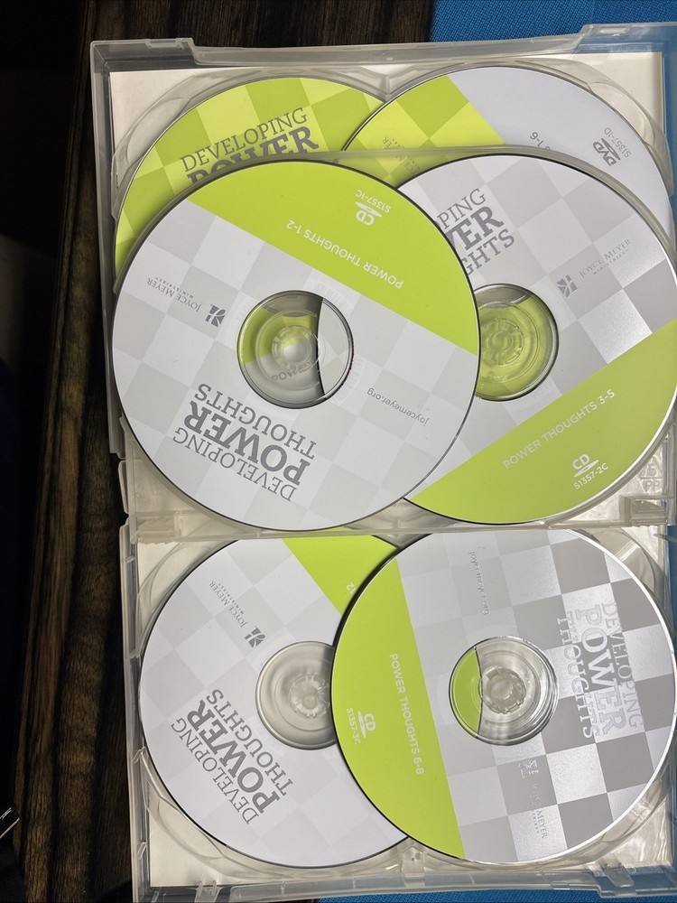 Joyce Meyer - Developing Power Thoughts - CD & DVD (6-Disc Set)