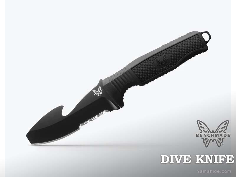 Benchmade 112SBK-BLK H2O Fixed Dive Knife