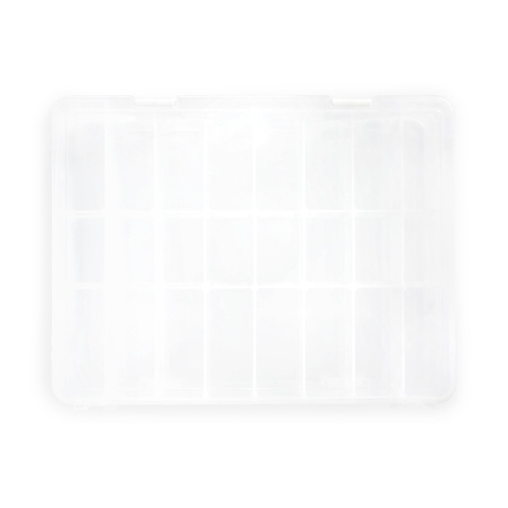 Thread Storage Box for 48 Spools W/ Compact Design & Easy Carry Portable