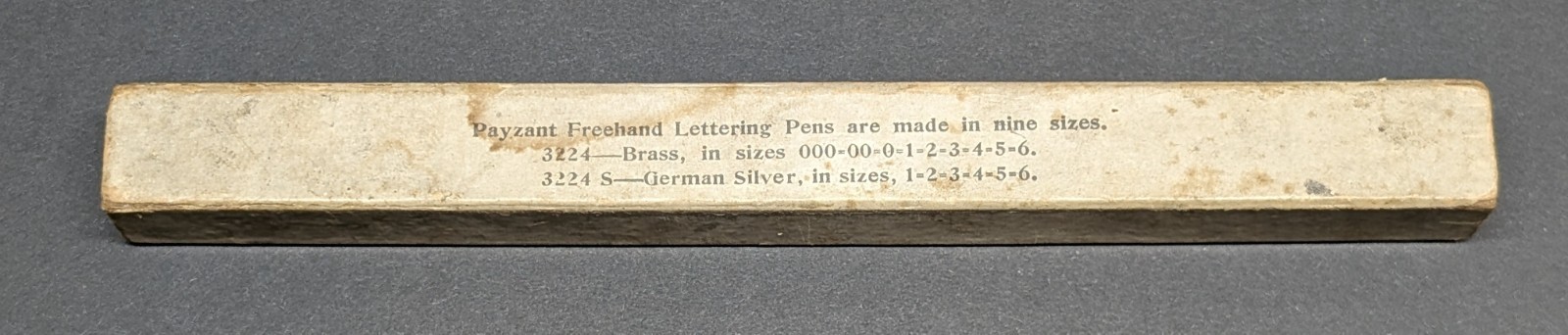Keuffel Esser No 3224 Payzant Lettering Pen Size 3 Freehand 1904 PAT