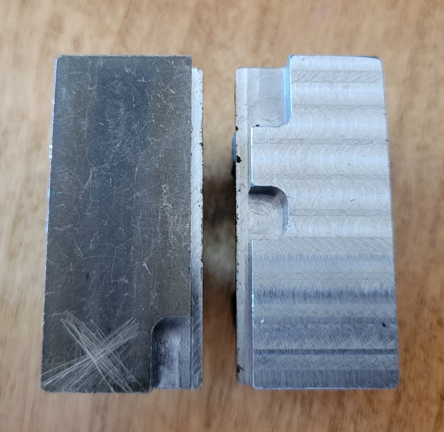 Lang 47469 46mm Vise Jaws Self Centering–Quick-Point / Zero-Point, 0.4" high