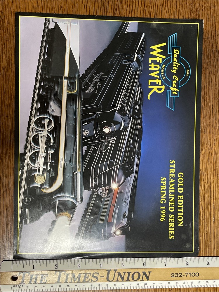 Weaver Gold Edition Streamlined Series Spring 1996 catalog