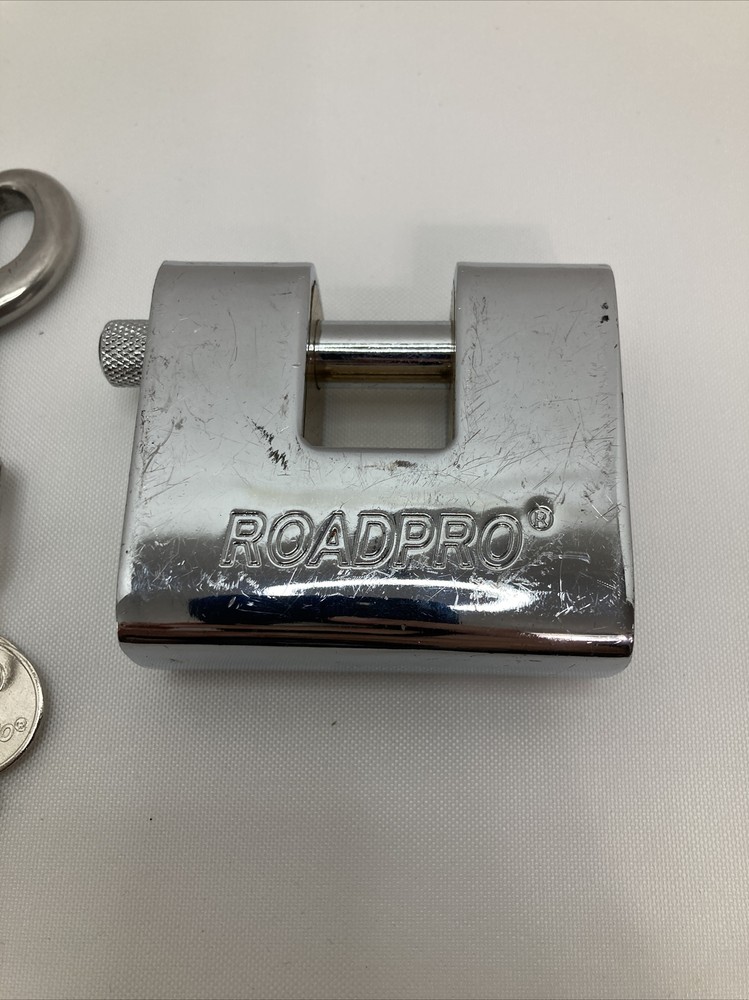 Roadpro 70 mm High Security Brass Lock