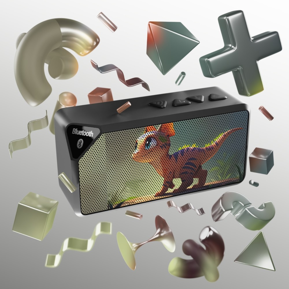 Dinosaur Cat Jabba Bluetooth Speaker