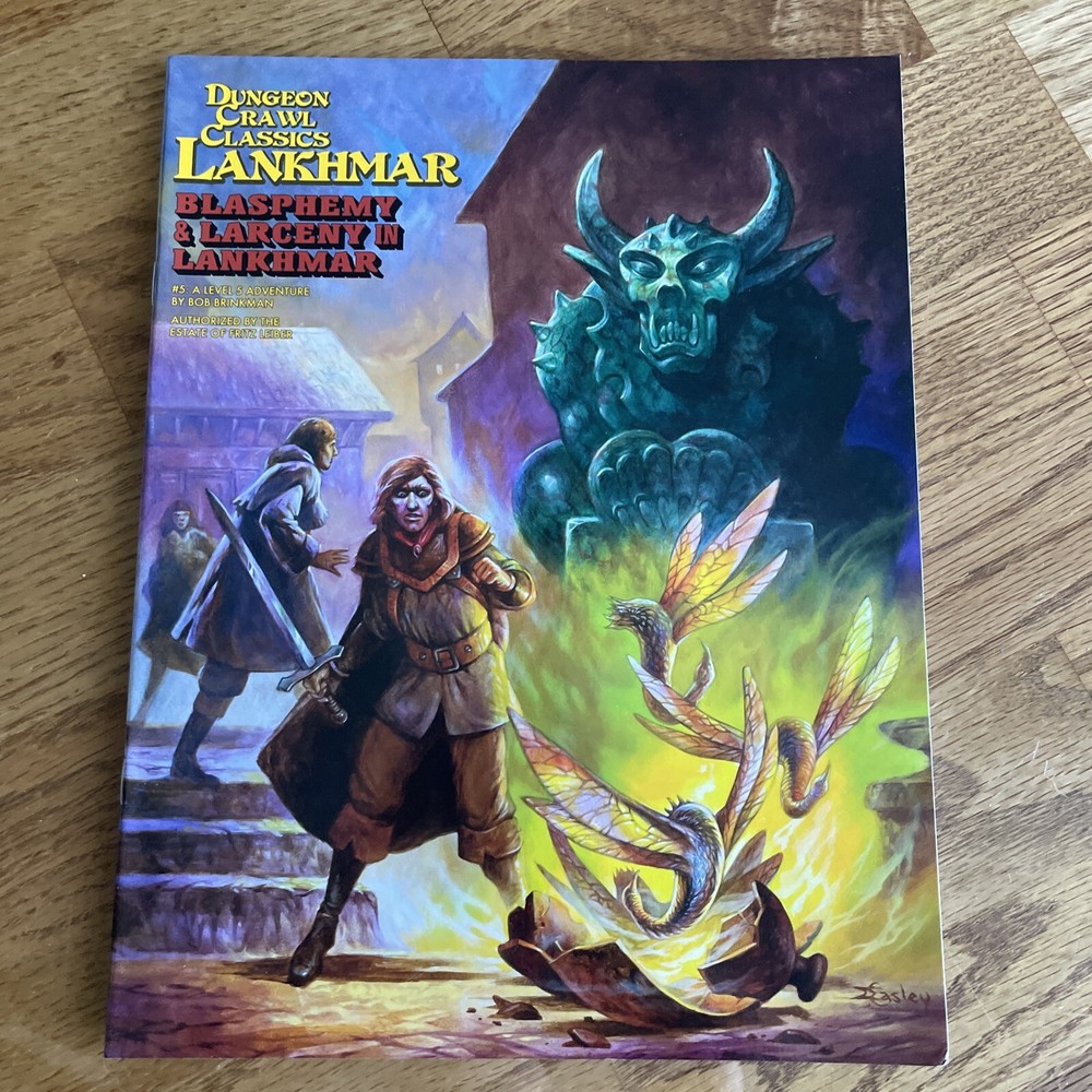 Dungeon Crawl Classics Lankhmar #5: Blasphemy & Larceny dungeons dragons