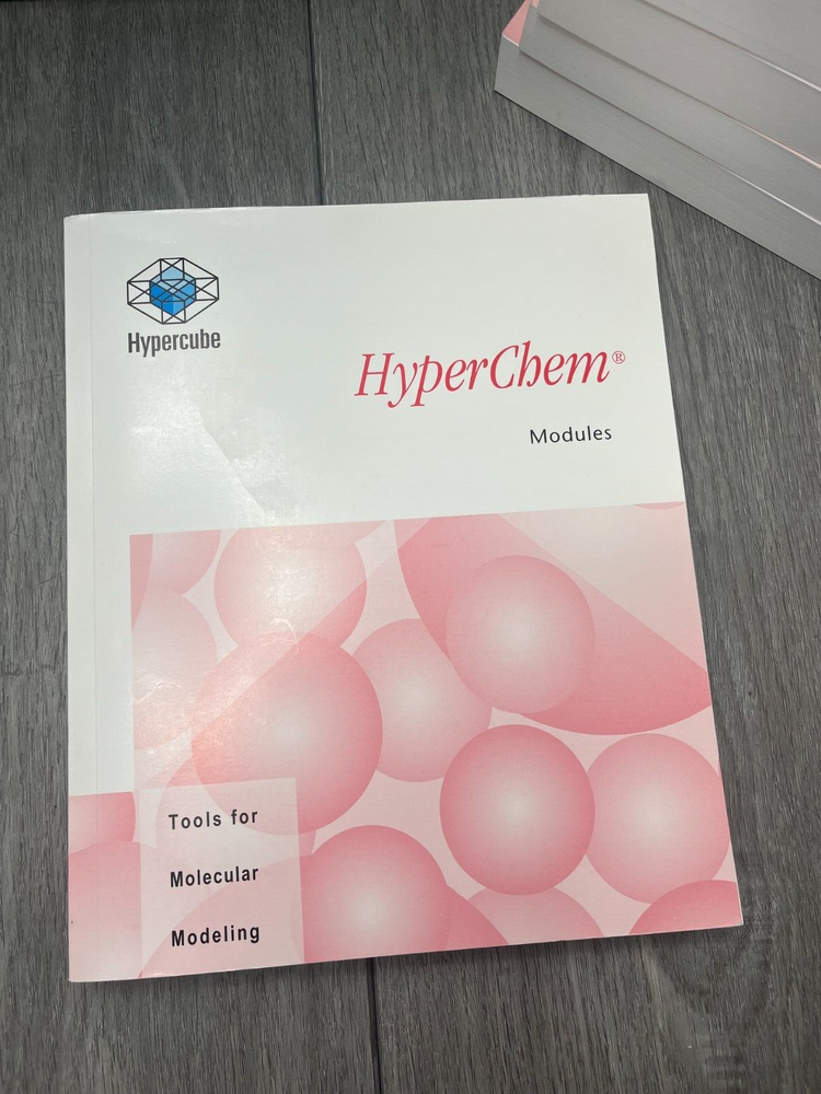HyperChem Release 8.0, Tools For Molecular Modeling Boxed Set (NO DISKS)