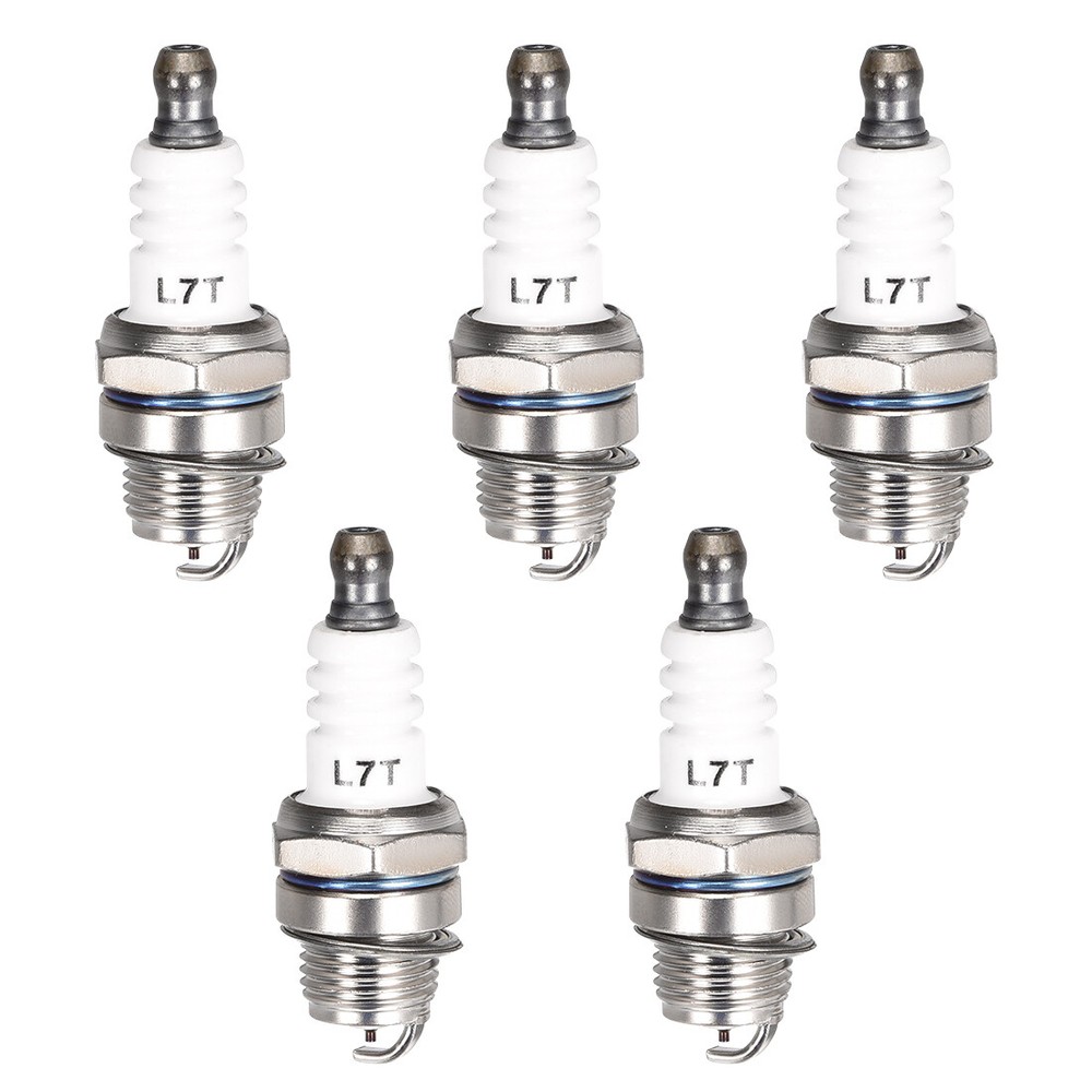 L7T spark plug for 2 strokes 33cc 43cc 47cc 49cc, mower 5pcs