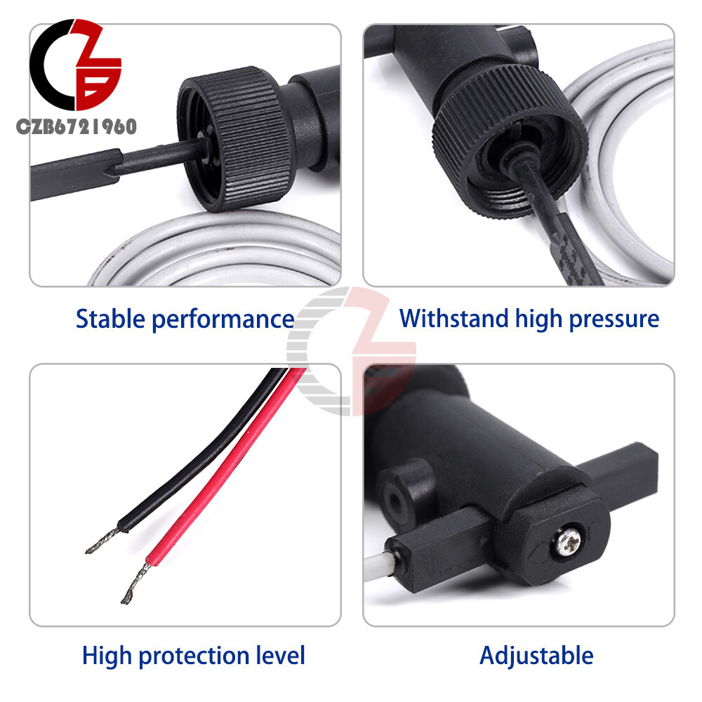 Water Level Control Float Level Switch Water Flow Detector Level Sensor 1L/MIN