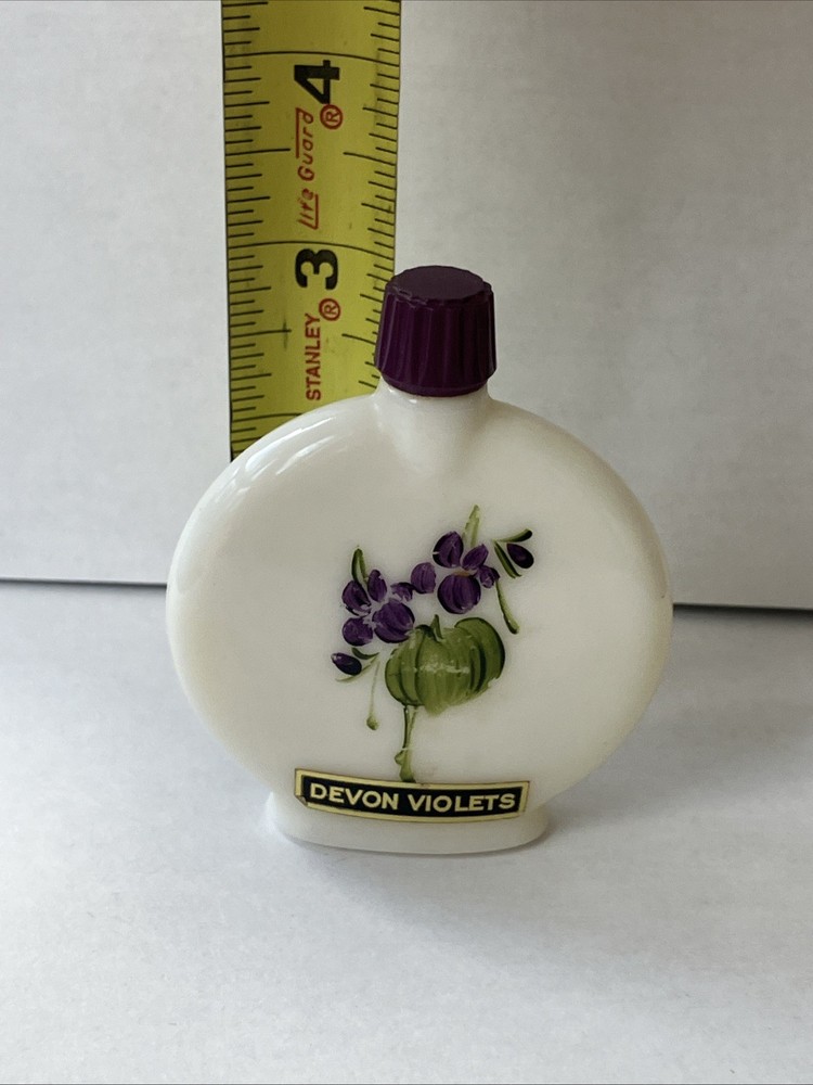 Devon Violets by Lownds Pateman Torquay Perfume Bottle 21CC Bottle Only 50% Full