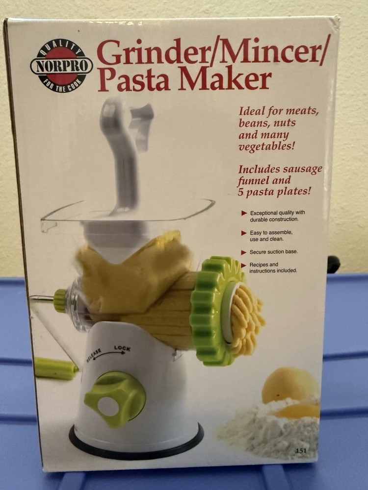 Norpro Grinder Mincer Pasta Maker