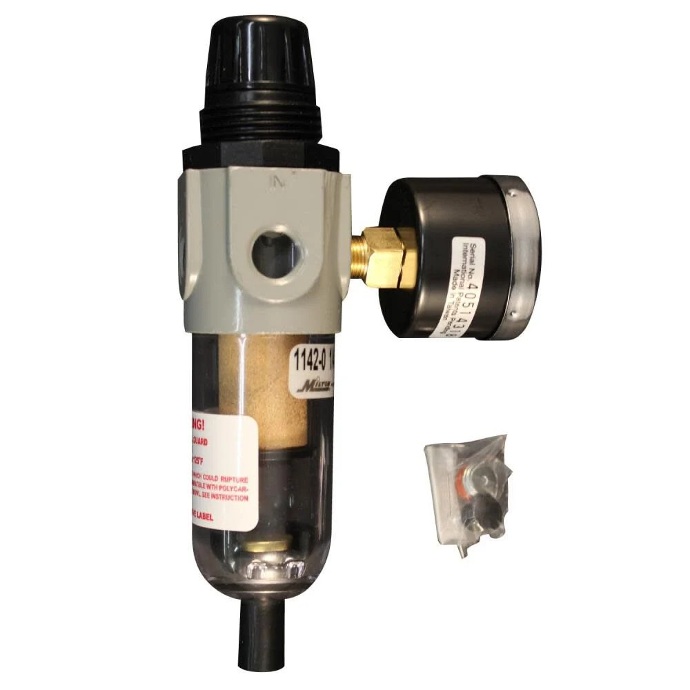 Milton Mini Piggyback Filter Regulator Duo