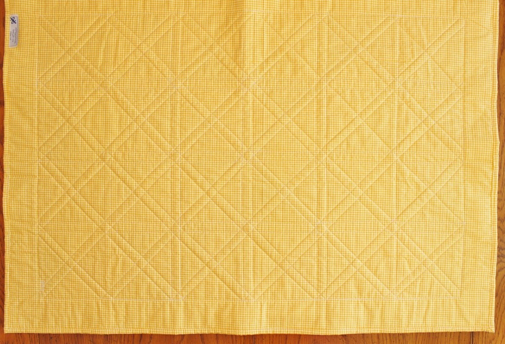 Springtime Bunnies & Jellybeans Handmade Table Quilt