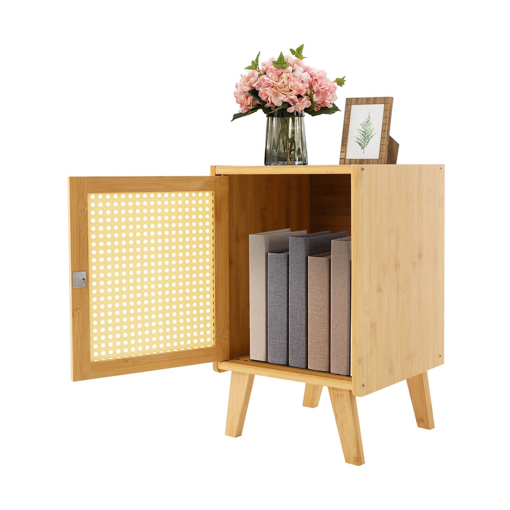 Modern Bedside Table Rectangular Side Table Bedroom Bedside Table 31*30*51cm