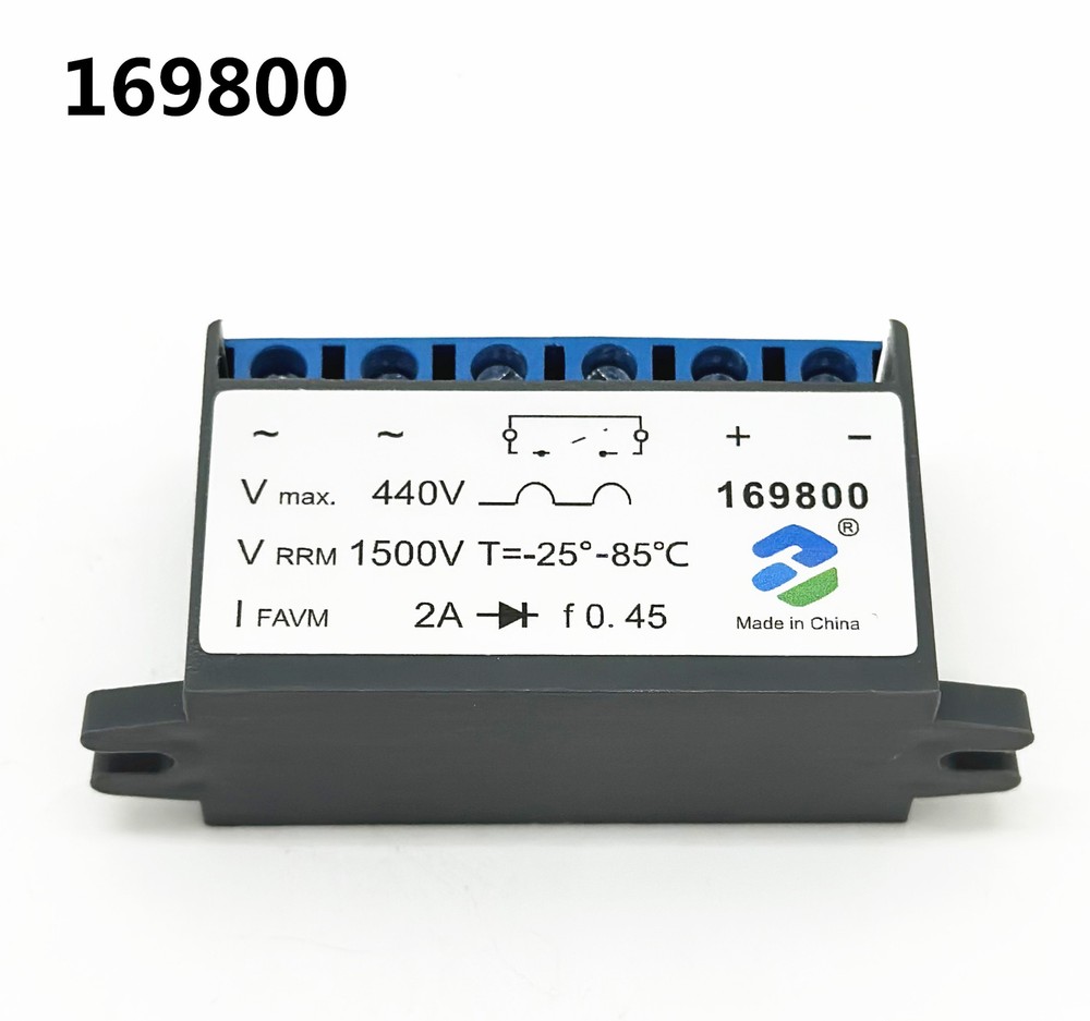 Replace 169800 rectifier module VMAX 440V VRRM 1500V IFAVM 2A f0.45