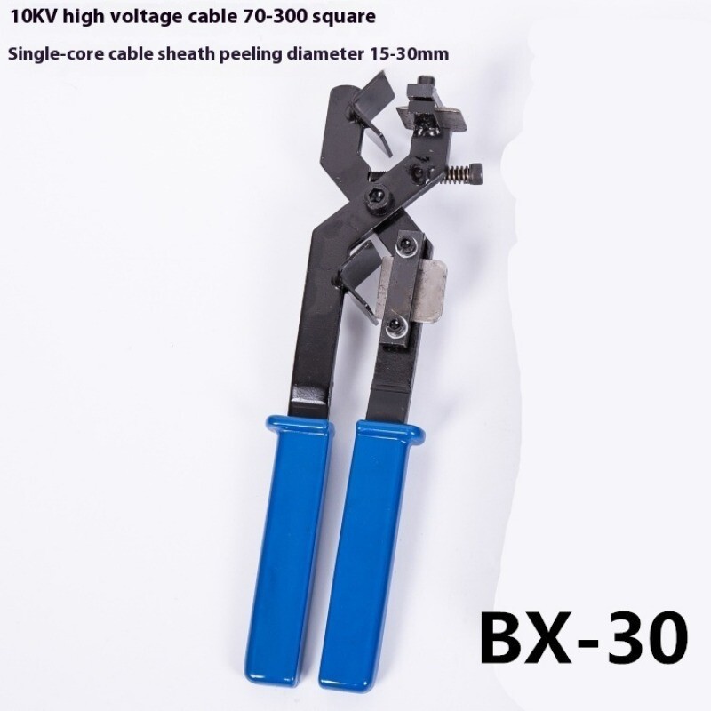 Manual Wire Stripper Portable Stripping Tool 15-30mm