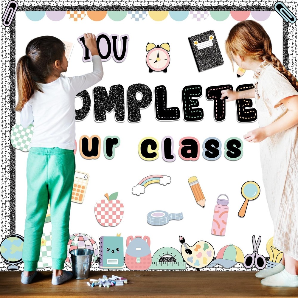 Mooliwe 91 Pcs Composition Notebook Classroom Decor Welcome Back to School Bu...