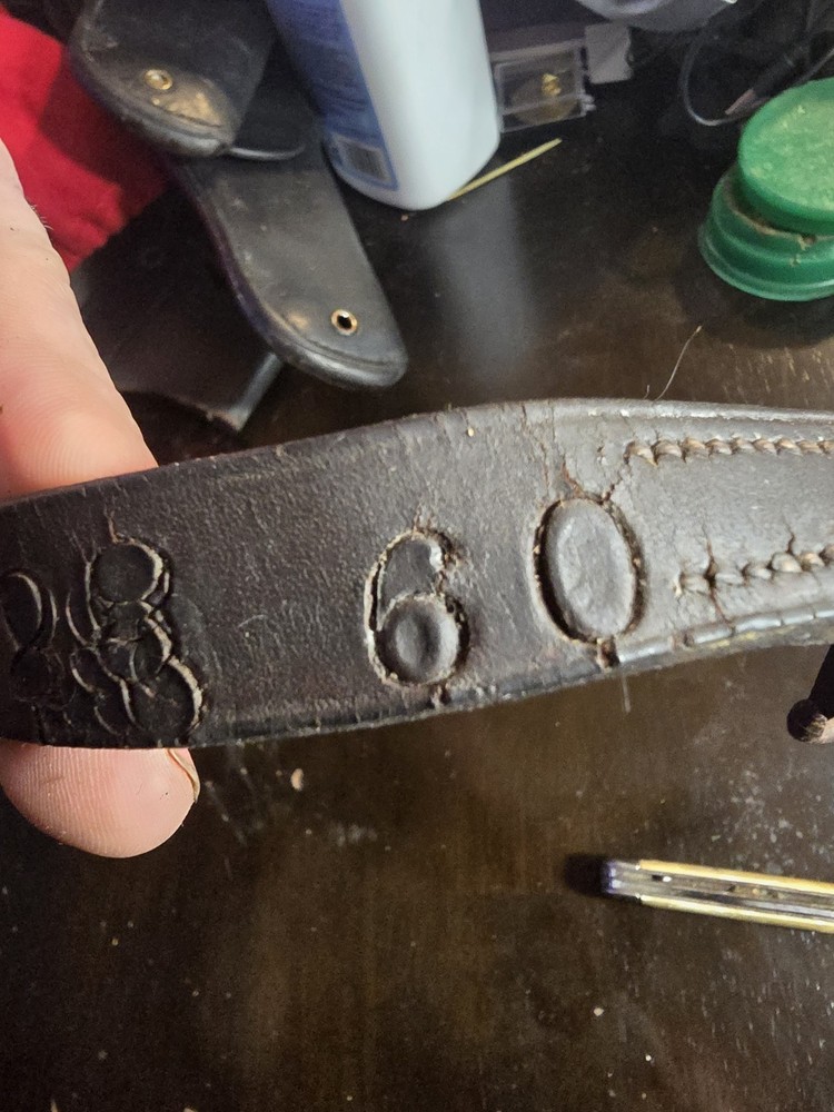 US Cavalry Link Strap Marked R.IA 1903 3A 28 60