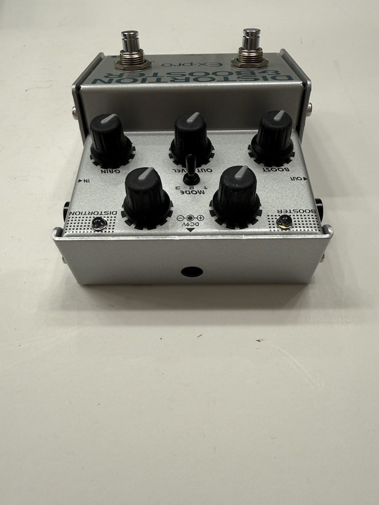Ex Pro D&B Distortion Booster Boost Guitar Effect Pedal + Original Box