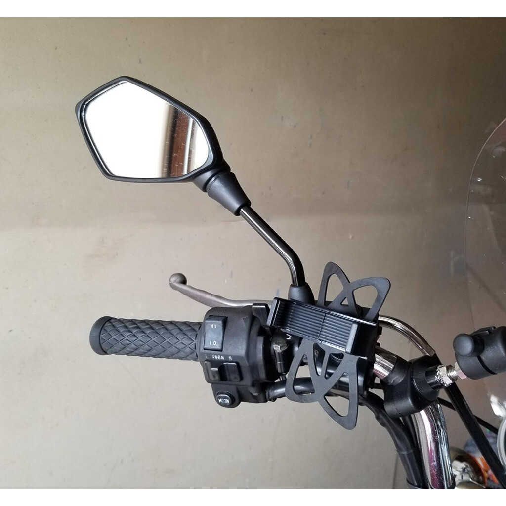 For CF MOTO CFORCE 600 500 800 1000 ATV Rearview Mirrors + 7/8" Handlebar Clamps