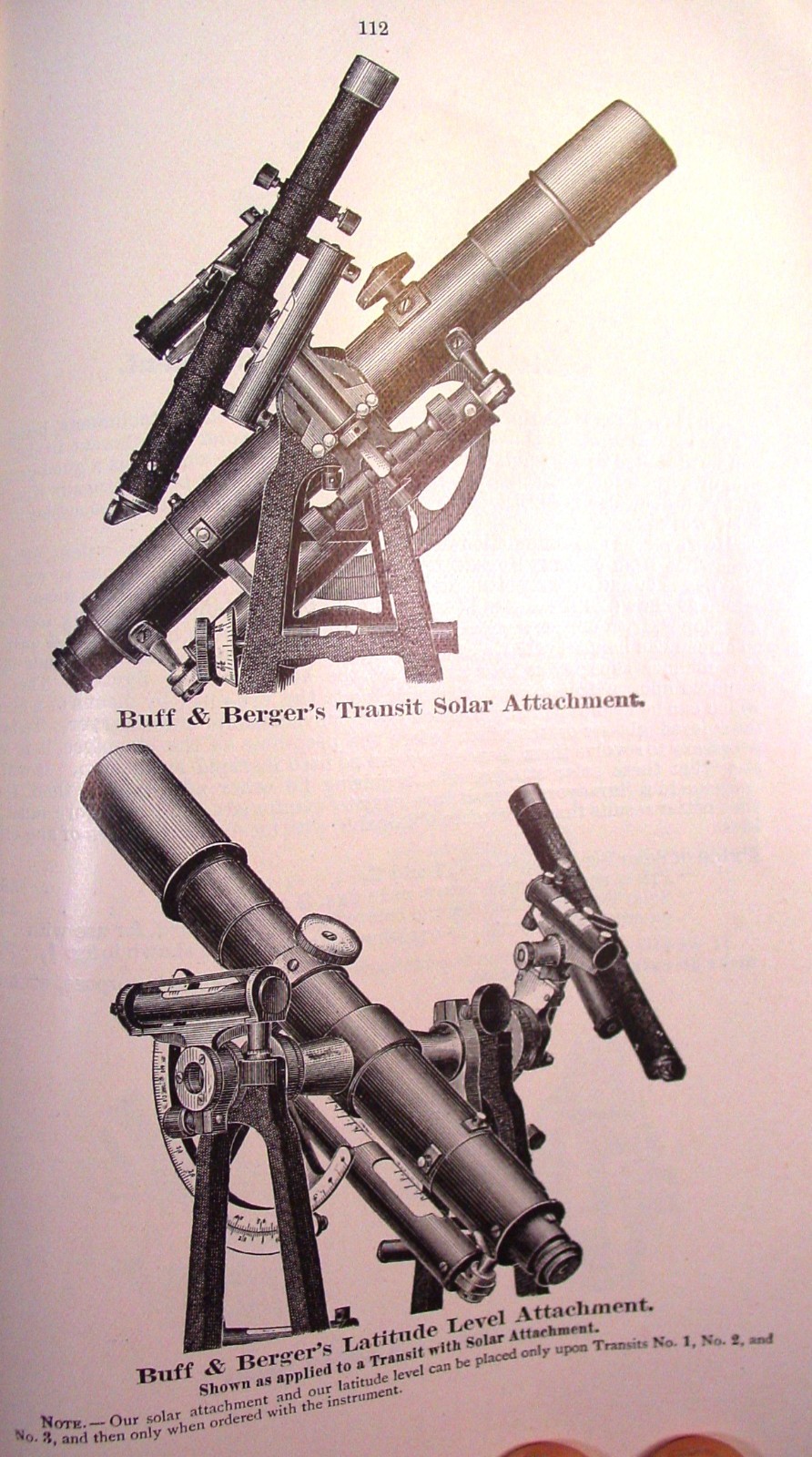 1894 Buff Berger Surveying Insts. Catalog