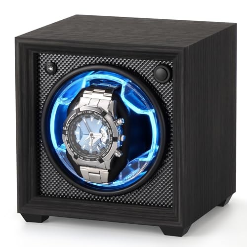 Single Watch Winder for Automatic Watches, Auto Start-Stop Watch ISL015