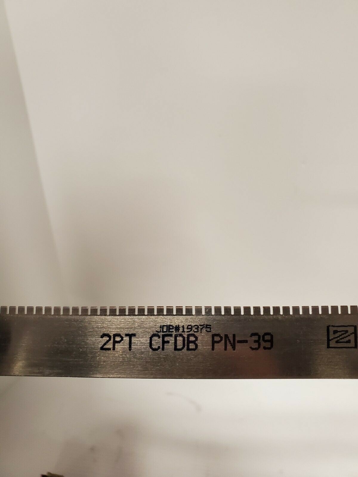 Zimmer Industries Steel Rule 918X8tXX032S OP#10 2PT CFDB-PN-39 - 100 Count