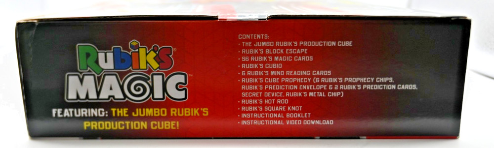 Rubik's Mind Twisting Magic Set by Fantasma Magic with Perplexing 200+ Tricks