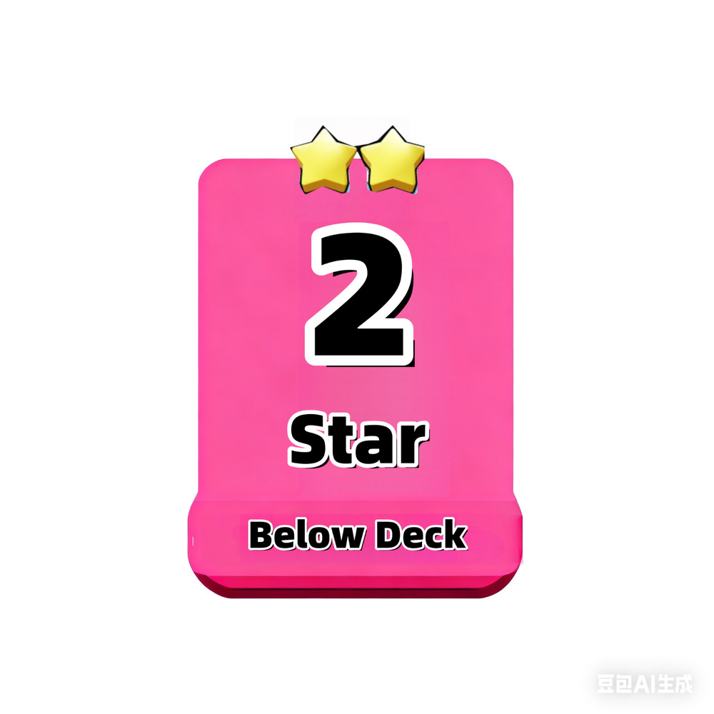 Below Deck  -2⭐  ,2 stars,Monopoly_go Monopoly sticker,Set:9-4