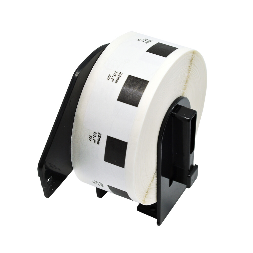 2X Brother Compatible DK11221 DK-11221 Printer Label Continues Roll White