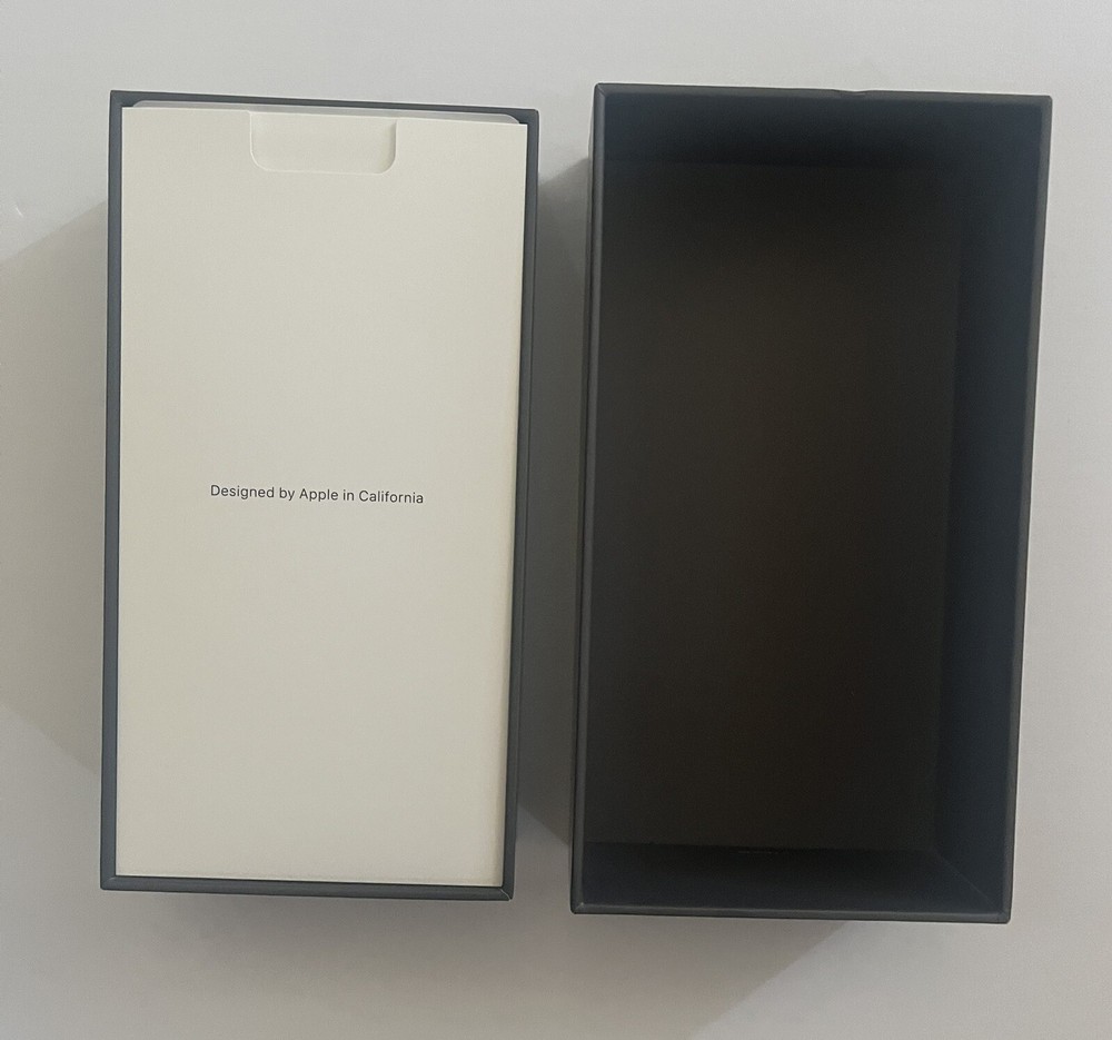 Genuine Apple iPhone 8 Plus Space Gray 64GB EMPTY BOX w/ Insert ONLY NO PHONE