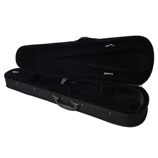 New Popular Cloth Fluff Triangle Shape Black Violin Case High quality