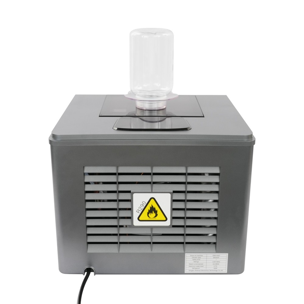 Snowflake Ice Making Machine Shaved Ice Machine Automatic Shaved Ice Maker Grey