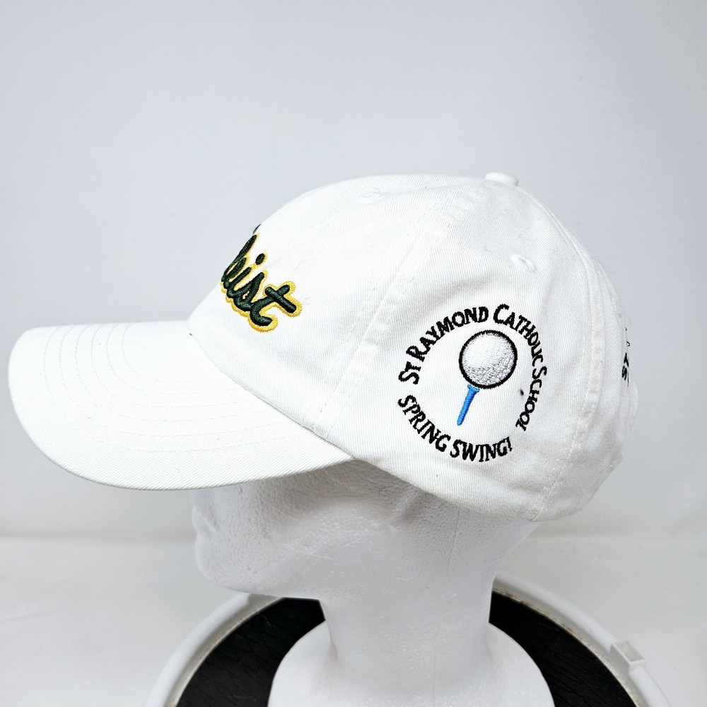 Titleist Titans Strapback Golf Hat Adult Adjustable Cap White