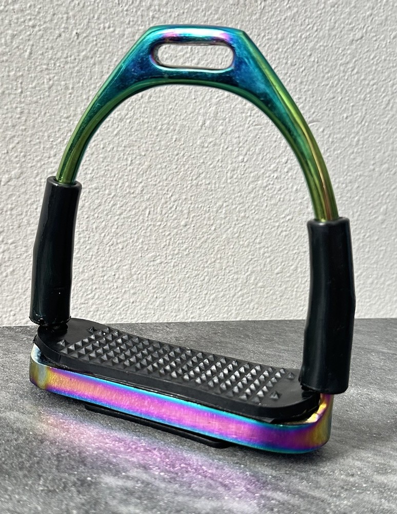 5” Rainbow Multi Color Flexible Safety Stirrups