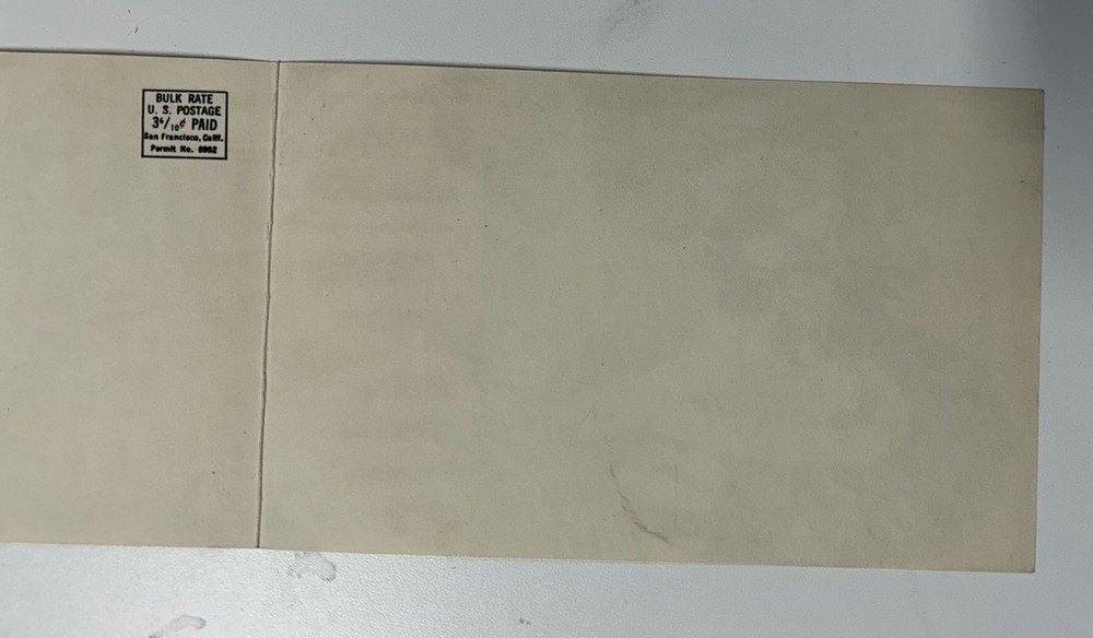 1968-FILLMORE-BG-113/114 DOUBLE POSTCARD-ERIC BURDON & ANIMALS/QMS/COUNTRY JOE