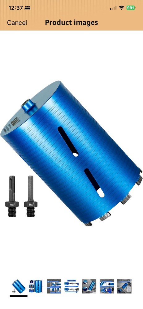 SALI 6 1/4” X 11” Core Drill Bit