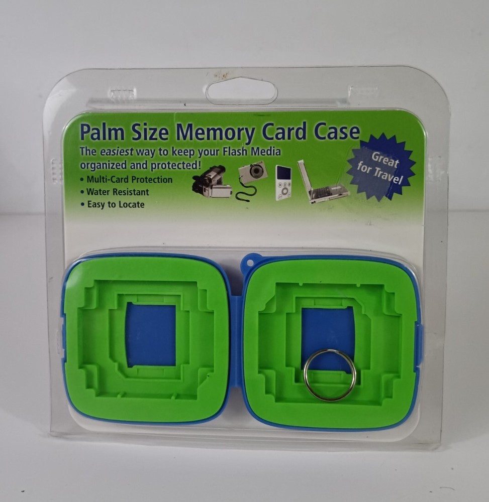 Palm Size Memory Card Case Universal Storage Cases From PC Card Packaging - New