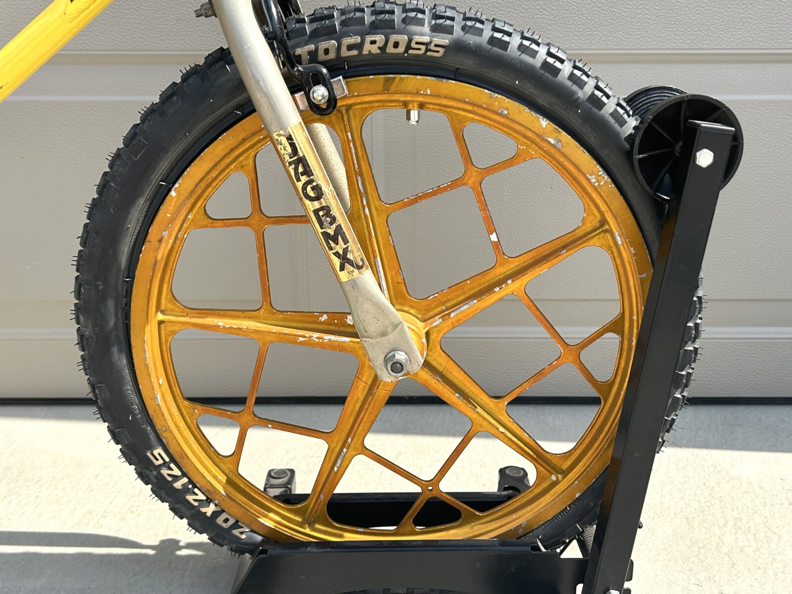 Old School BMX 1979 JAG Complete w/ OG Paint & Decals + Real Gold Motomags LOOK@