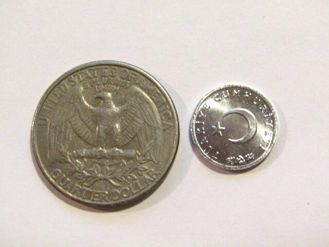 Turkey 1975 1 Kurus unc Coin