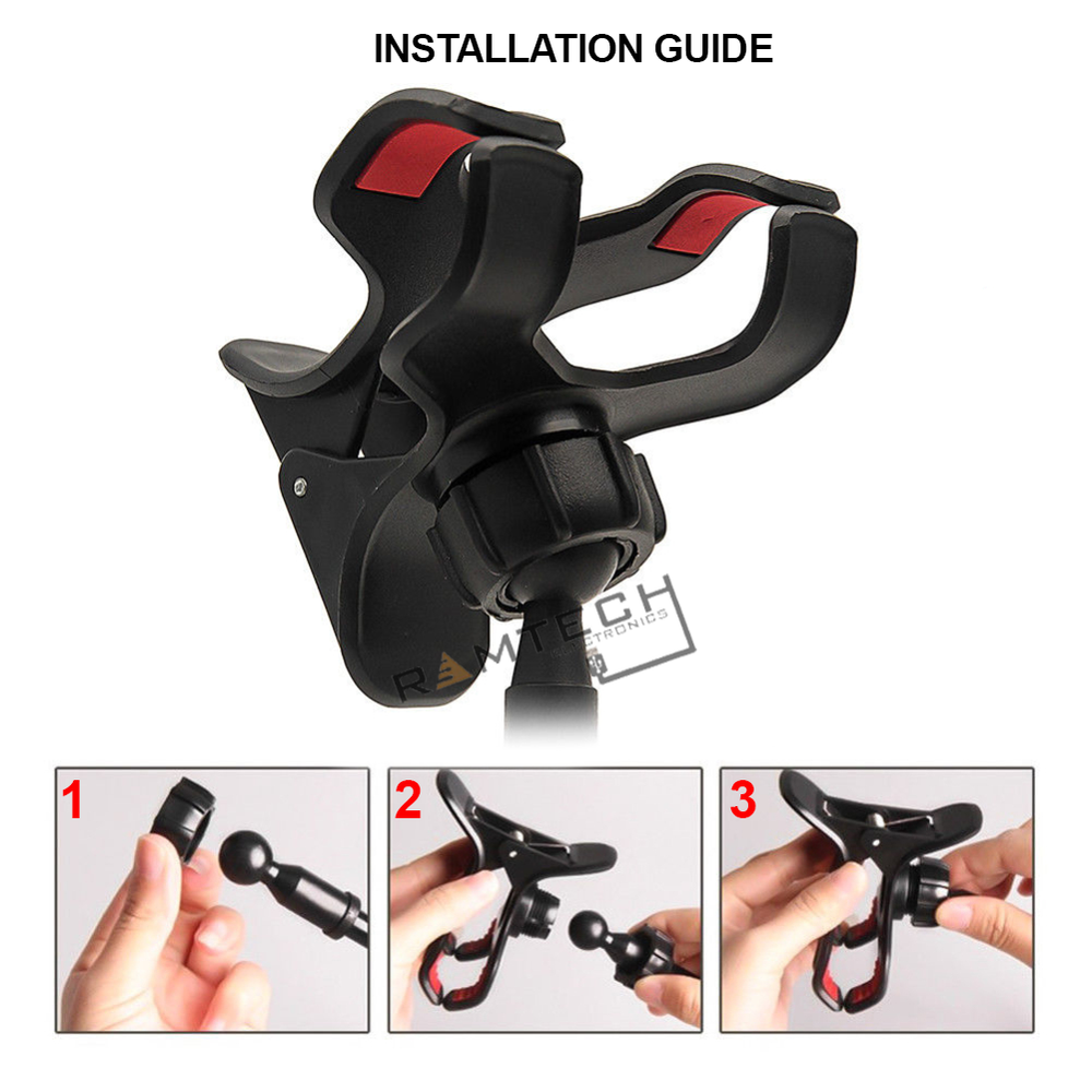 Flexible Car Windshield Suction Mount Clip For Rand McNally Road Explorer 5 GPS
