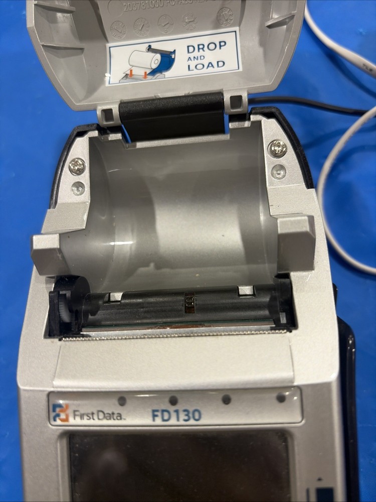 FirstDataFD150 Series Wired Credit Card Terminal POSReader FD150 Model (Working)