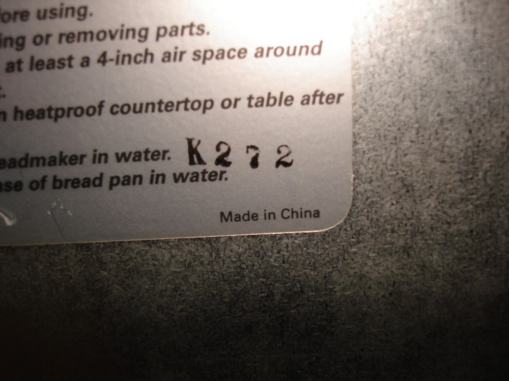 MINT! OSTER BREAD MAKER MODEL 5843 SPOTLESS!!