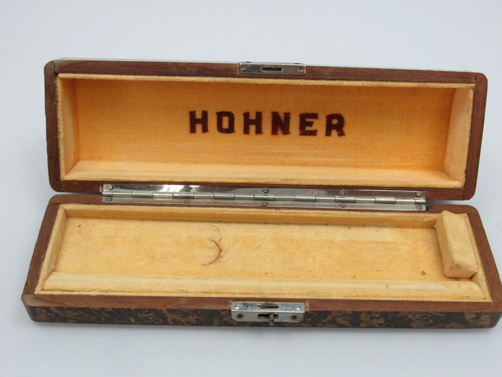 Vintage HOHNER 64 Chromonica Harmonica Professional Model Key C 4 Octaves