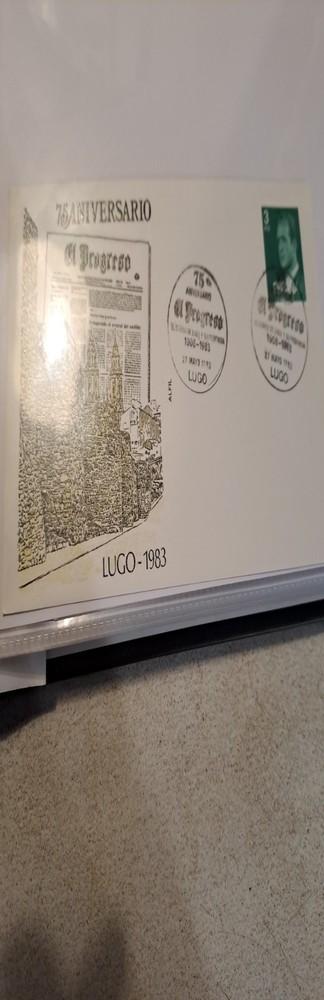 SPAIN COMMEMORATIVE COVER 1983