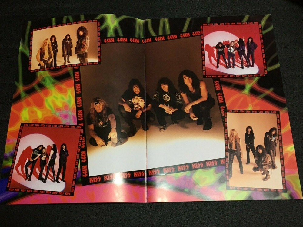 "KISS" Tourbook Japan Australia Tour 1995 Program Booklet Printed in Japan