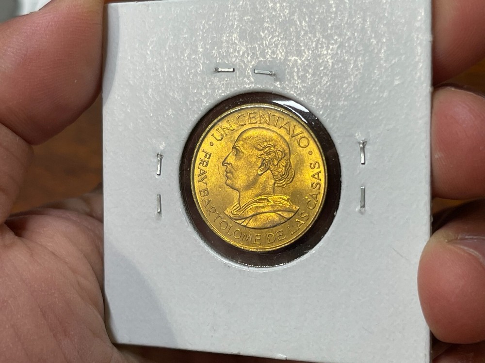 1958 Guatemala One Centavo Coin BU Condition High Value