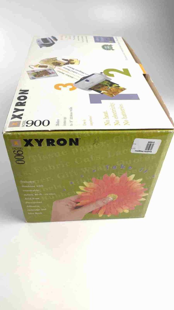 Xyron Model 900 Sticker Magnet Maker Laminator Machine